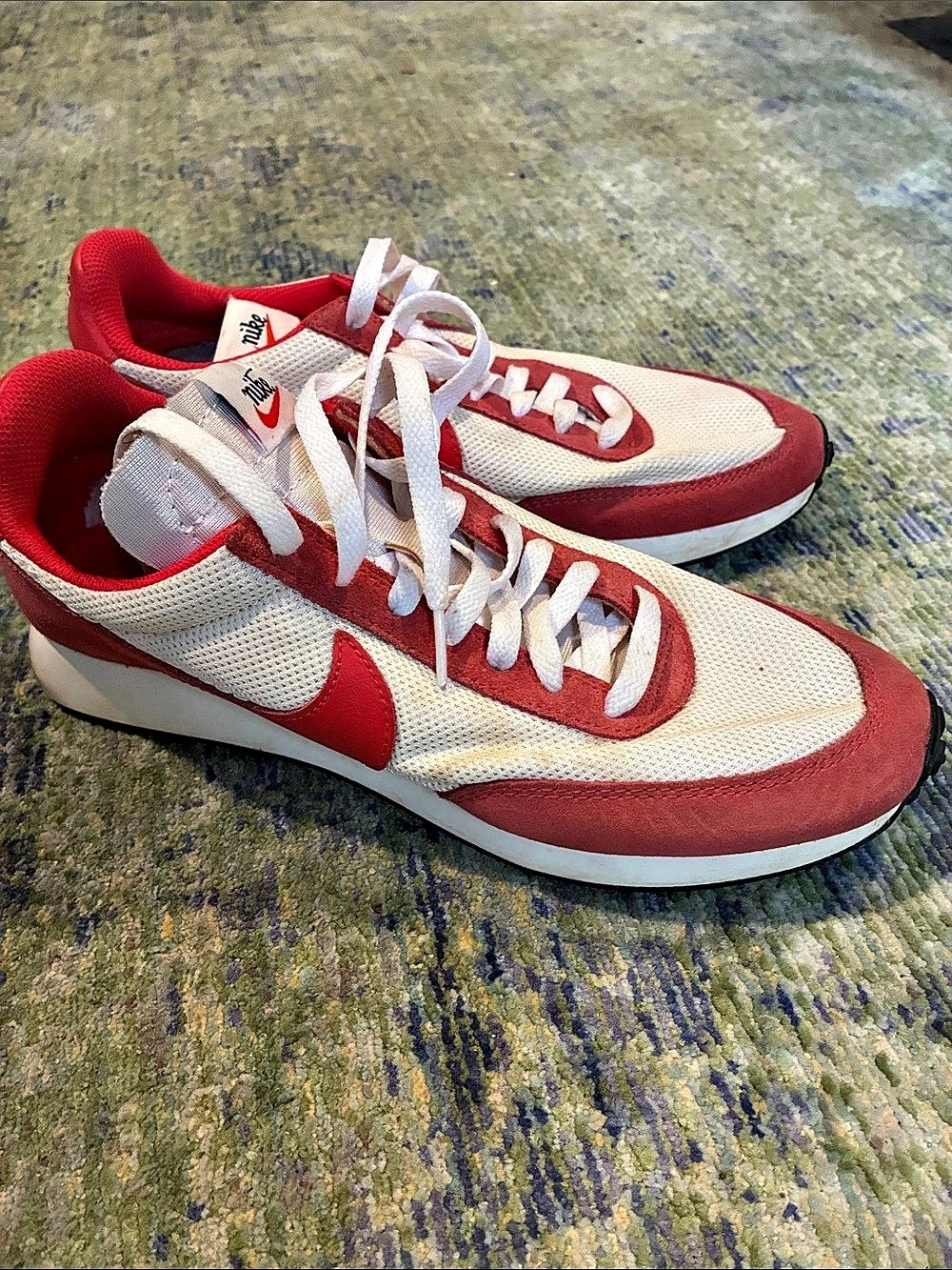 Nike Air Tailwind 79 Red & White Sneakers